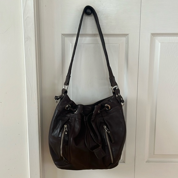 Vintage Joanel Leather shoulder bag. - Picture 1 of 7
